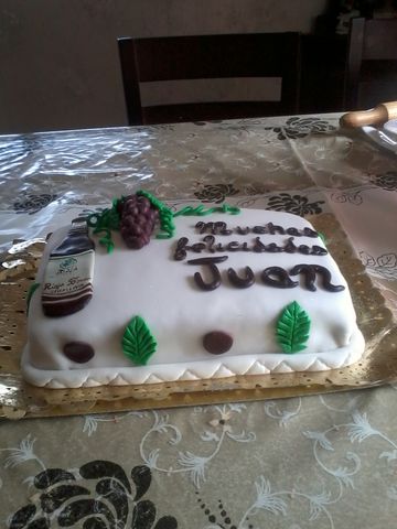 Torta de cumpleaños.